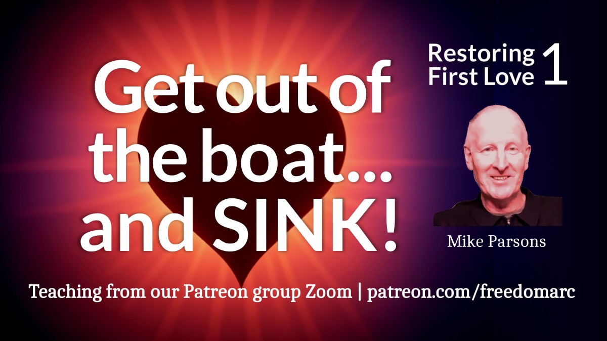 336. Get out of the boat… and SINK!